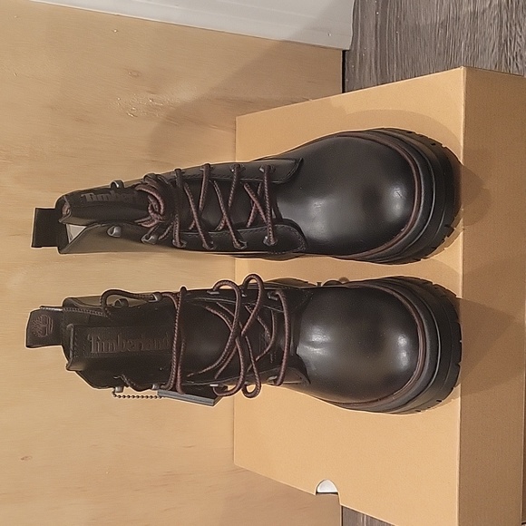 Timberland Woman's Malynn EK + Waterproof Leather Boots - Picture 5 of 8